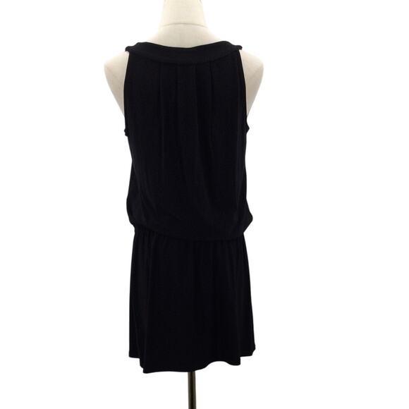 WHITE HOUSE BLACK MARKET SZ S elastic waist casual beach mini dress NWT B131 - Picture 2 of 8